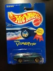 VINTAGE 1991 HOT WHEELS GREEN DODGE VIPER RT/10 #210 GOLD MEDAL 5 SPKS WHEEL NIP