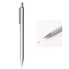 MUJI Aluminum Hexagonal Ball point Pen 0.7mm made in Japan oil-based