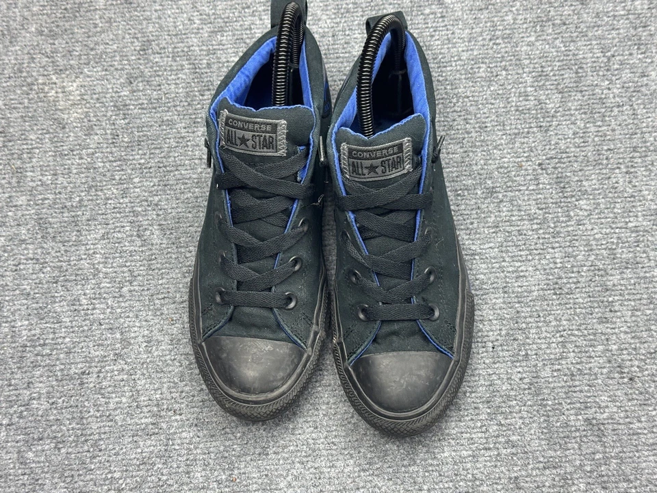 Zapato All Star Chuck Taylor Unisex Junior Talla 4 Negro Azul Informal 660865F Foto 4 de 4