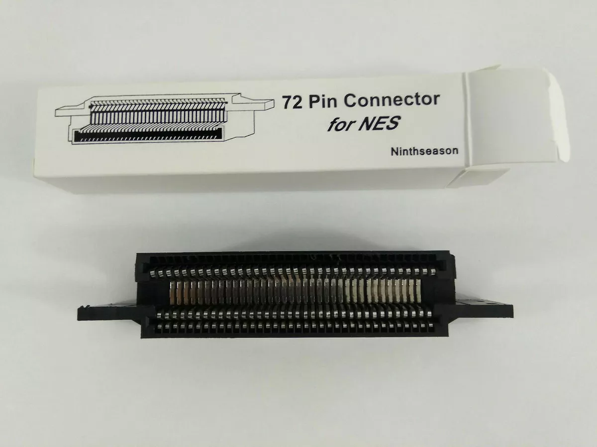 Connector 72 Pin for Nintendo NES Piece Of Replacement And Tracking