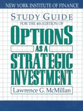 Options As a Strategic Investment (4th Edition Study Guide) - Paperback - GOOD