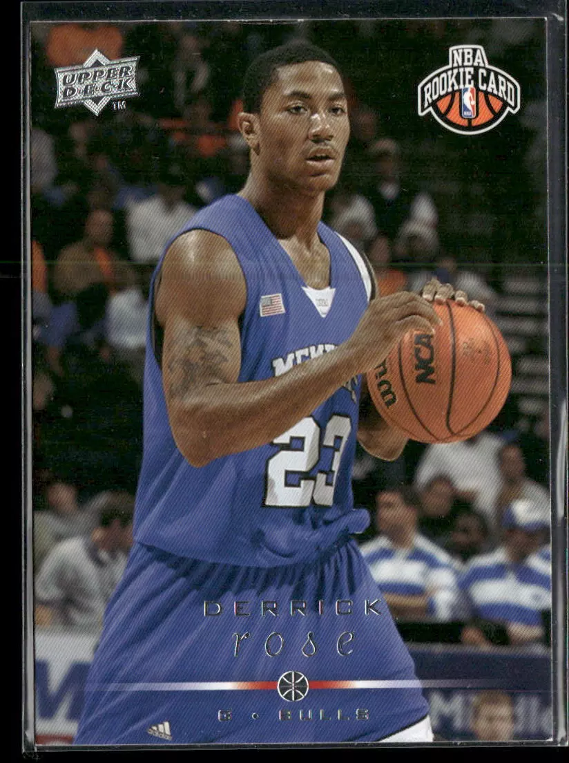 Derrick Rose trading card