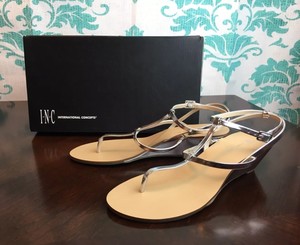 silver summer sandals