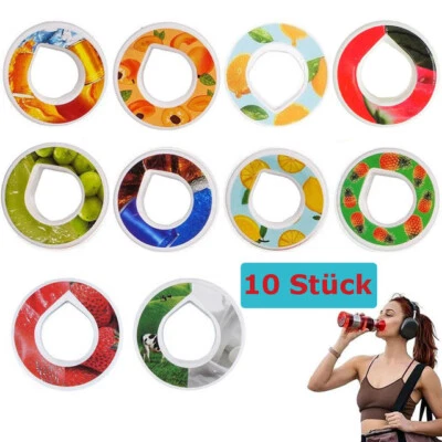 MARKENLOS 10 Stk Flavour Pods für Air Up Flasche Wasserflaschen Pods Set Cola Wassermelone