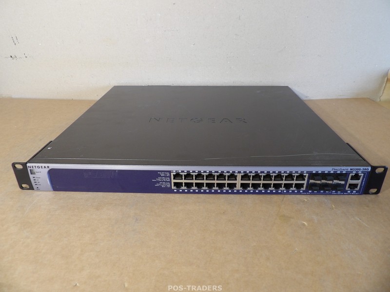 NETGEAR ProSafe M5300-28G 24-Port Managed Gigabit PoE Switch - INCL 1x APS135W