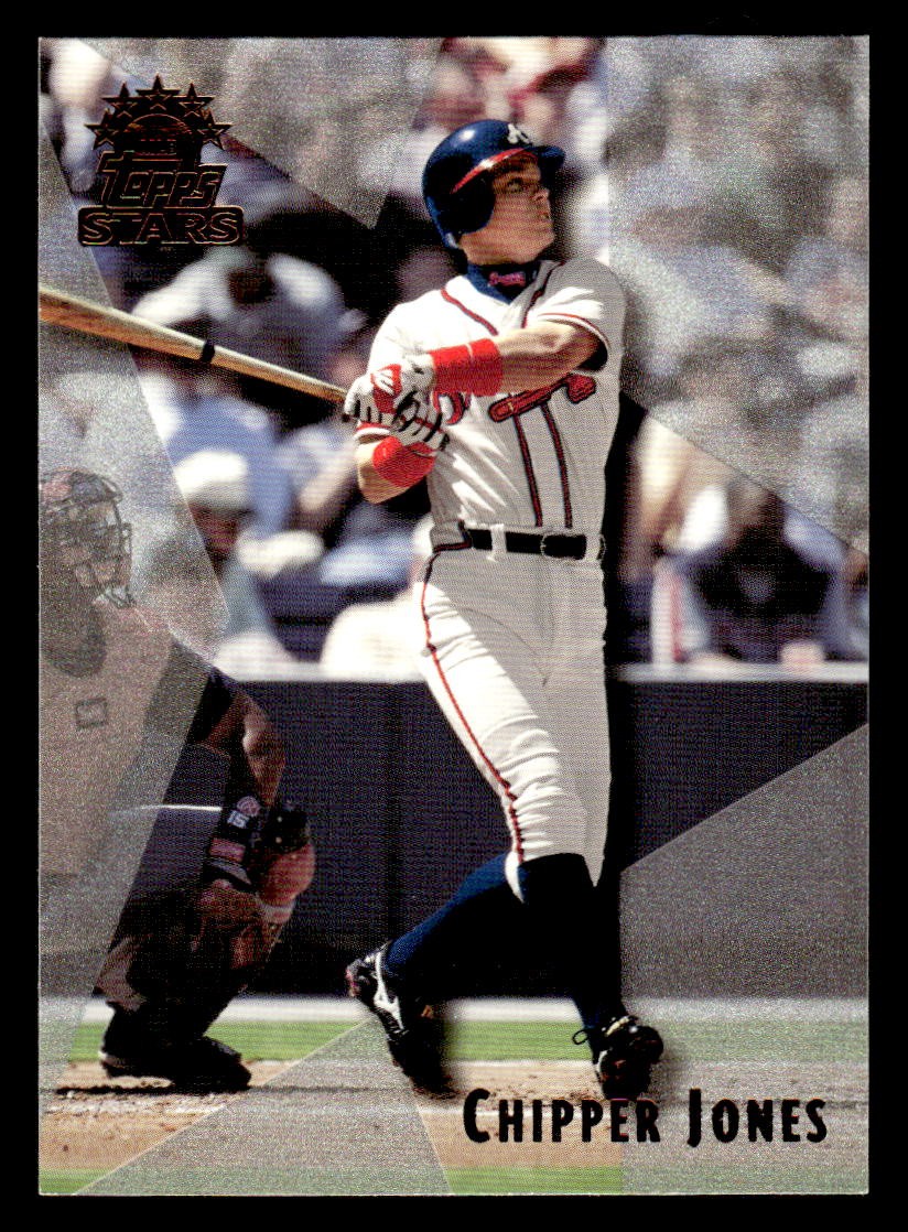 1999 Topps Stars #2 Chipper Jones Card Atlanta Braves