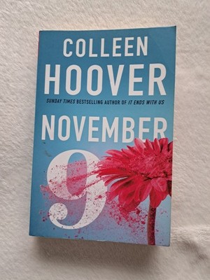 November 9 Colleen Hoover Paperback Fiction Book Simon & Schuster - Summer Read