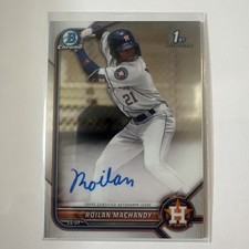 Roilan Machandy Bowman Chrome 2022 Auto
