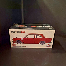 Kaido House x Mini GT 1:64 Nissan Datsun 510 Street Nismo V3 Red Diecast KHMG229