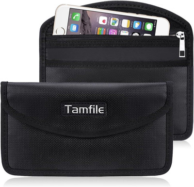Fireproof Faraday Bag with Zipper Anti-Tracking GPS RFID Car Key Signal Blocker