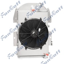 3row Radiator Shroud Fan For 1934-1936 Chevy Pickup Truckl6 V8 Conversion Mt 3row Radiator Shroud Fan For 1934-1936 Chevy Pickup Truckl6 V8 Conversion Mt