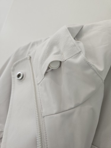 Lululemon Rain Rebel Jacket Coat Size 4 Color Bone Nwot - Picture 13 of 24