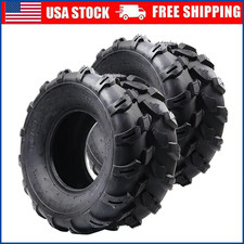 2 Pack 18x7-8 Atv Utv Tires 4ply All Terrain 18x7x8 Tubeless Off-road Mud Tires