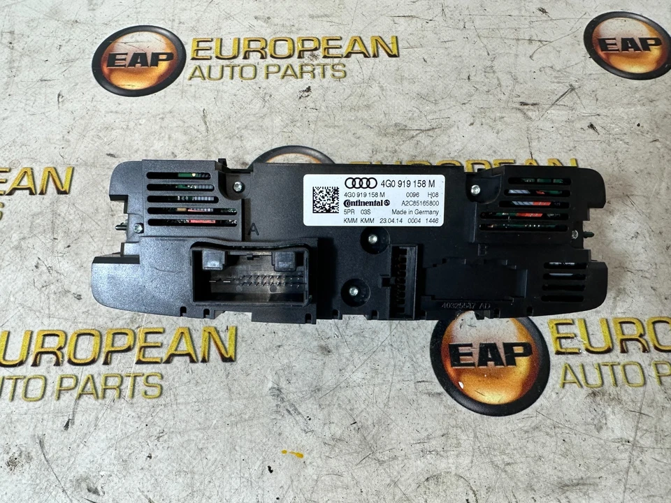 2012-2016 Audi A6 C7 AC Heater Climate Temperature Control Switch 4G0919158M OEM Foto 2 de 2