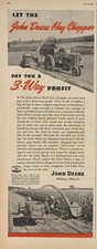 Magazine Ad* - 1946 - John Deere Tractors