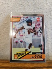 2018 Classics Chrome Lamar Jackson Rookie Card #207. rookie card picture