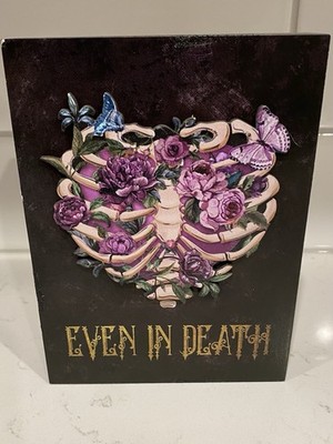 Even In Death Plaque 