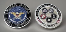 United States DOD-Pentagon Challenge Coin USAF-USMC-USN-US ARMY-Dept of Defense
