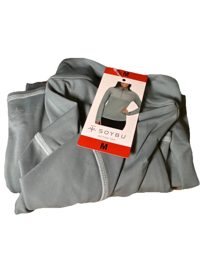 Soybu Mujer Manga Larga Cuarto Cremallera Nuevo con Etiquetas Foto 2 de 4