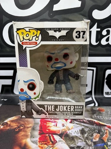 The Joker Bank Robber Funk Pop! #37 The Dark Knight Trilogy Custom Box