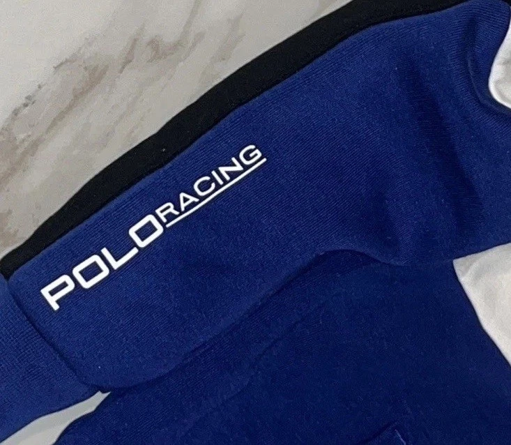 Ralph Lauren 67 Hoodie Alpine World Cup Racing Youth Boys Size 5 Polo Racing Ski - Image 3 of 4