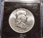Very Choice BU 1954-D FBL Franklin Half Dollar