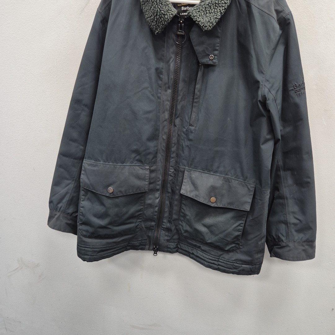 Barbour X Land Rover Defender Afore Waterproof Quilted Country Jacket Coat Large image 10