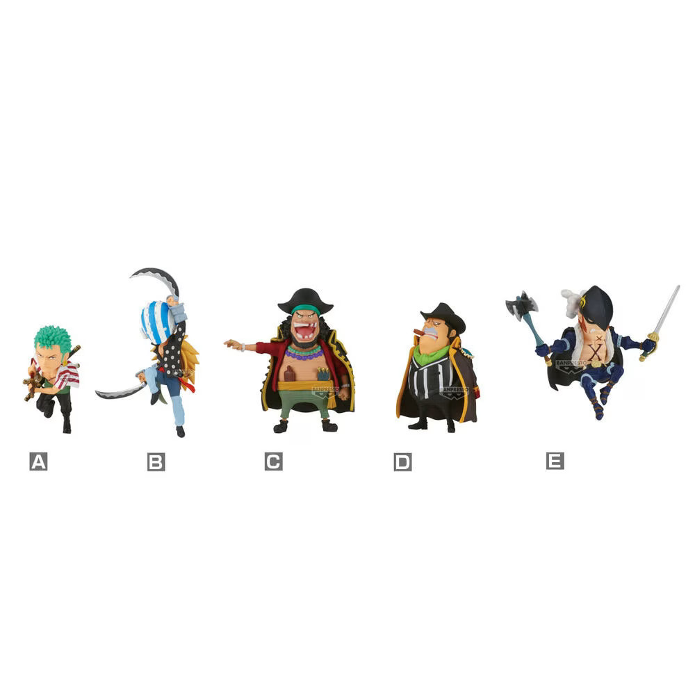 Figurines One Piece WCF Sabaody Worst Generation Vol.2 statuettes PVC