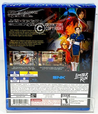 SNK Vs. Capcom SVC Chaos - PS4 - Brand New | Factory Sealed