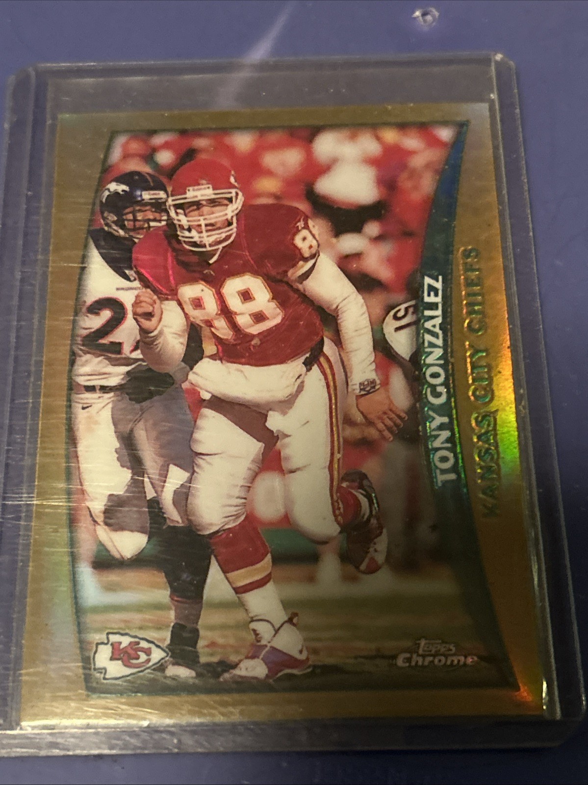 1998 TOPPS CHROME REFRACTOR #70 - TONY GONZALEZ
