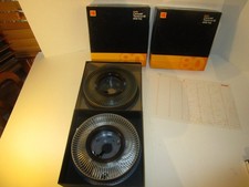 Vintage Kodak Carousel Transvue 80 Slide Tray With Original Box, Lot of 2