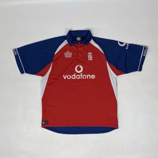England Cricket National Team 2004 World Cup Jersey Shirt Admiral Mens Size XL