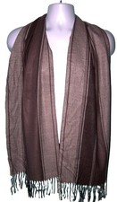 Mens Winter Cashmere feel striped Scarf 12 x 72 NEW a lot 5