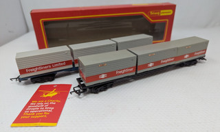 Tri Ang Hornby OO Gauge Freight Crates x 6 Vintage With Original Box MB3