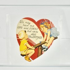 Carrington Co. Vintage Valentine Card Ups and Downs