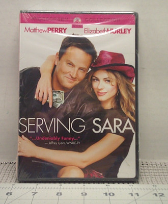 Serving Sara DVD 2002 Widescreen Matthew Perry Elizabeth Hurley