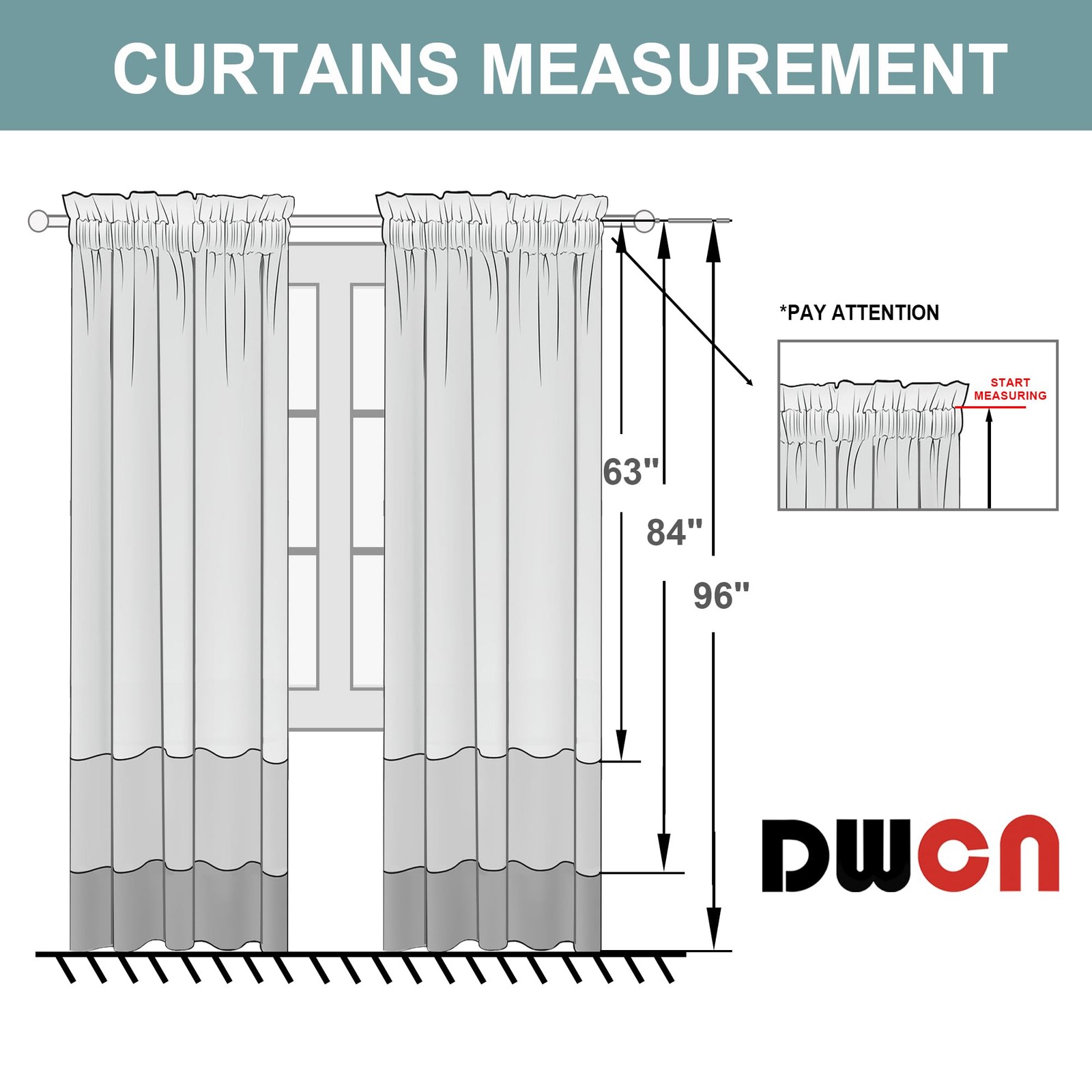 DWCN Olive Green Blackout Curtains - Thermal Insulated, 80% Room Darkening, Priv