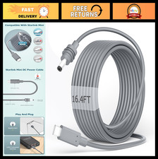 USB C to DC Power Cable 16.4FT Waterproof 100W Type C to Barrel Cord 5.5mm Compa
