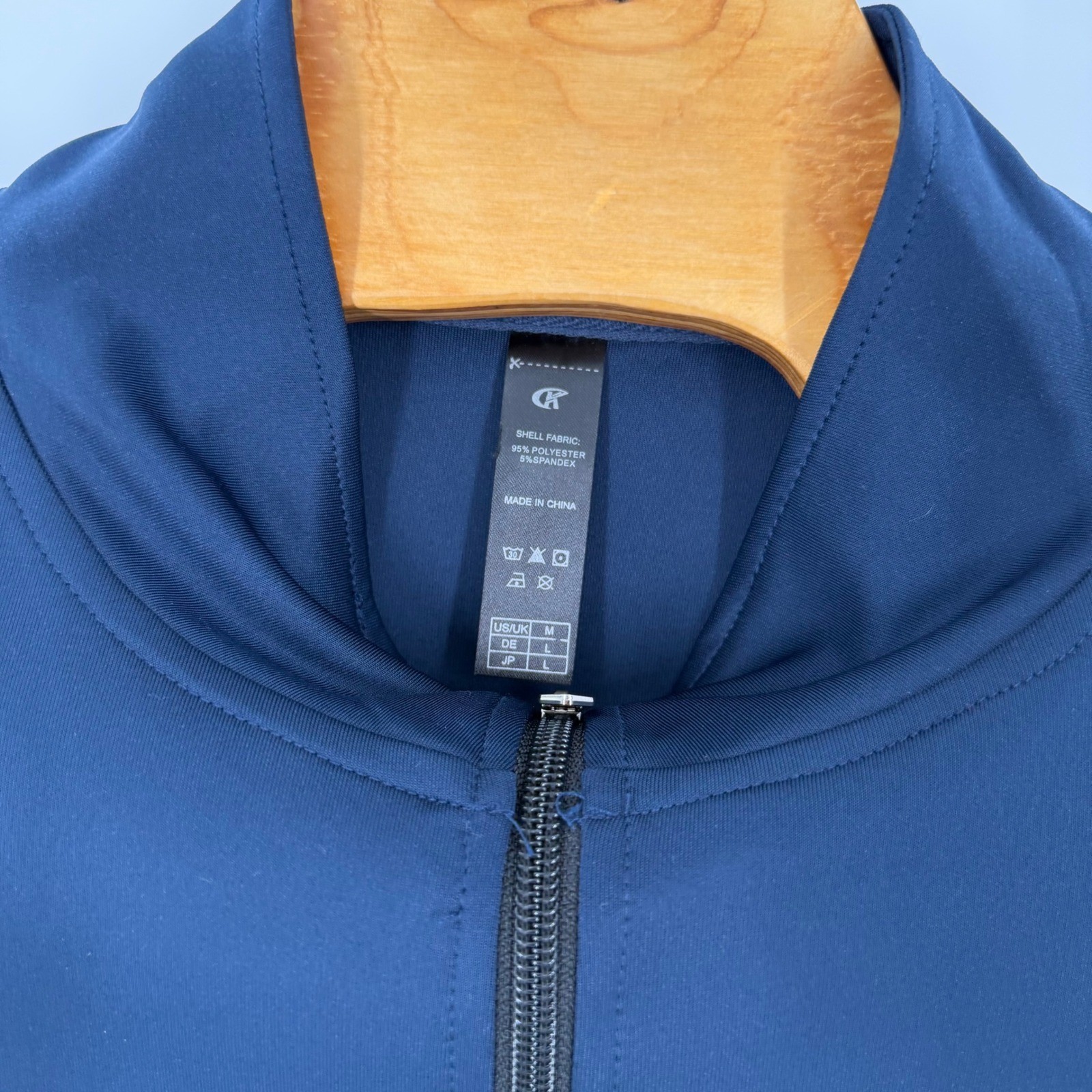 Calvin Klein Performance Mens Navy Blue Full Zip Track Jacket Size Medium image 3