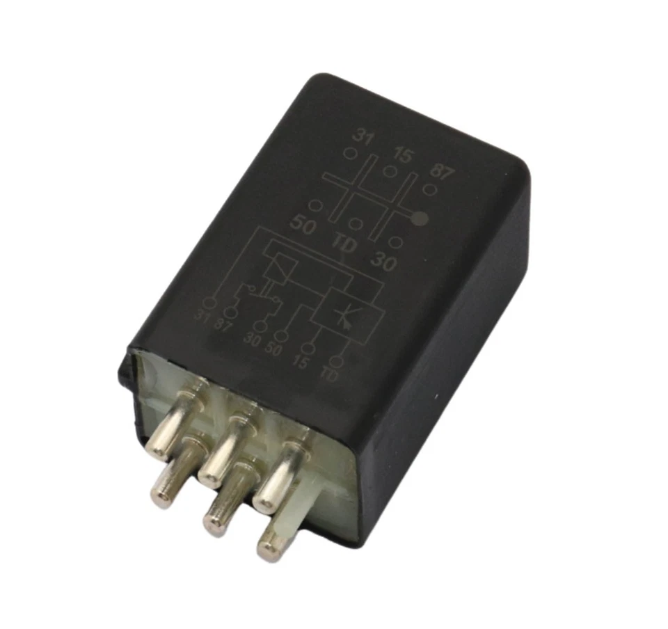 Relé de bomba de combustible apto para Mercedes Benz 380SL 450SLC 450SEL 0015450605 Foto 3 de 4