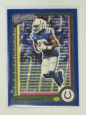 2022 Panini Classics Football Timeless Tributes Darius Leonard #43 Blue /125