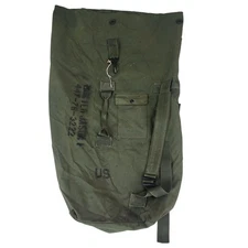 US Military Nylon Duffel Bag Sea Bag Olive Drab GI 8465-01-117-8699 Surplus