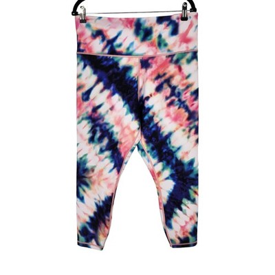 Athleta Elation Tie Dye 7/8 Length Stash Pocket High Waist Leggings Size 1X