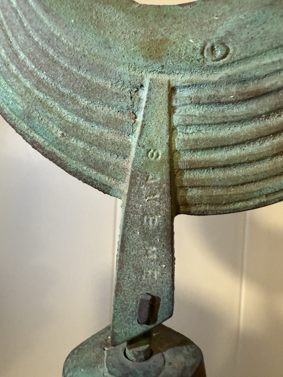 Mid Century Paolo Soleri Bronze Wind Chime Bell 