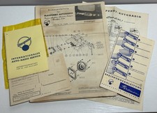 1957 Blaupunkt Bremen Vw Beetle Autoradio Manuals Installation Literature Lot 1957 Blaupunkt Bremen Vw Beetle Autoradio Manuals Installation Literature Lot