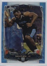 2014 Topps Chrome Blue Wave Refractor Caraun Reid #215 1m8