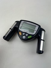 OMRON HBF-306C Handheld Portable Body Fat Analyzer Missing Battery Cover Tested 