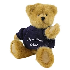 Boyds Bears Hamilton, Ohio Plush Bear/Animal Head Bean Collection