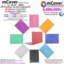 NEW mCover Hard Case for 2024  2025 16" HP Pavilion 16-AFxxx 16-AGxxx Laptops