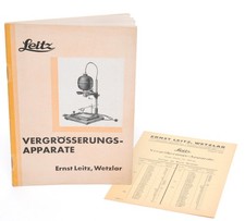 Vintage Leitz Leica Sales Brochure Instructions 47 pages List Photo 2451g Feb